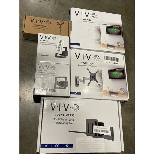 VIVO QUICK RELEASE TV MOUNTS AND VIVO ACCESSORIES