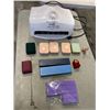 Image 1 : ROYAL NAILS LED LAMP, NAIL BUIFFERS AND ASSORTED NEW JEWELLERY BOXES