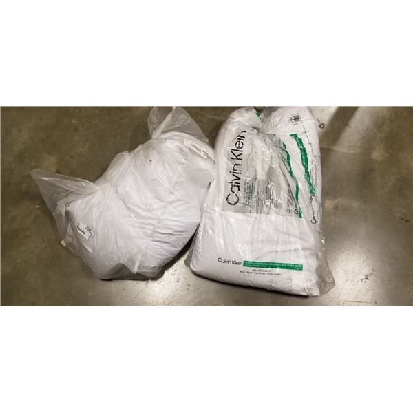 2 AS NEW KINGSIZE  BUCKWHEAT ZEN  PILLOW