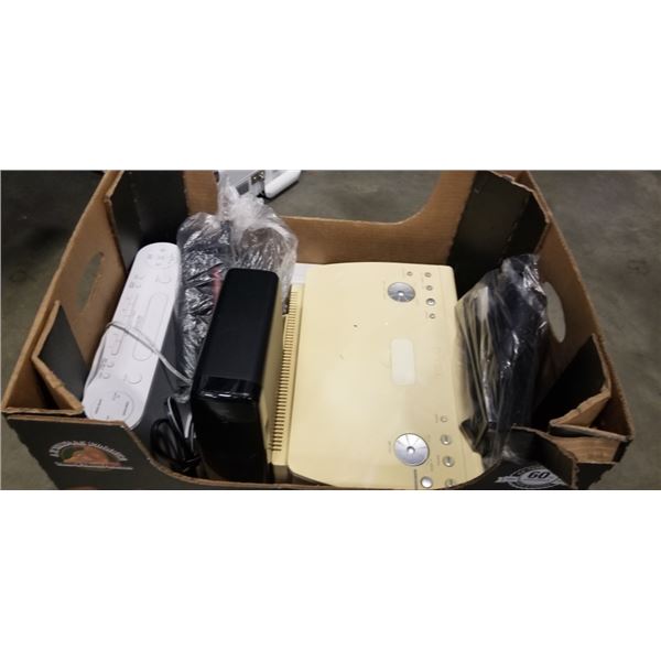 ASSORTED ELECTRONICS, WALKIE TALKIES, ETC