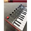 Image 2 : AKAI MPK MINI PLAY MK3 MIDI CONTROLLER W/ SPEAKERS AND SOFTWARE PACKAGE - TESTED WORKING, RETAIL $18