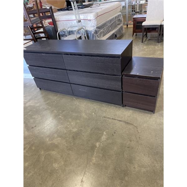 IKEA DRESSER AND NIGHT STAND