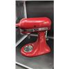 Image 3 : RED KITCHENAID STAND MIXER 300 W WORKING NO BOWL