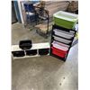 Image 1 : 2 IKEA BIN ORGANIZERS