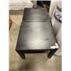 Image 4 : 2 BLACK SIDE TABLES