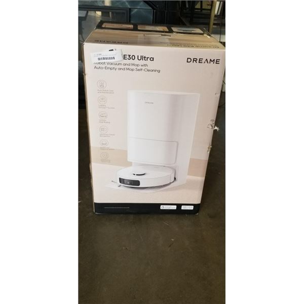 DREAME E30 ULTRA ROBOT VACUUM AND MOP WITH AUTO EMPTY AND MOP SELF CLEANING