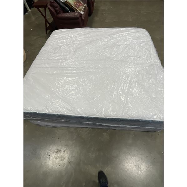 AS NEW LOGAN COVE KINGSIZE FRONTIER EDITION MATTRESS