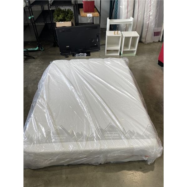 AS NEW DOUGLAS ALPINE QUEENSIZE MATTRESS