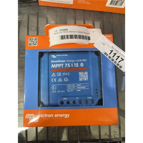 NEW VICTRON ENERGY SMARTSOLAR CHARGE CONTROLLER MPPT 75 / 15 BLUETOOTH ENABLED