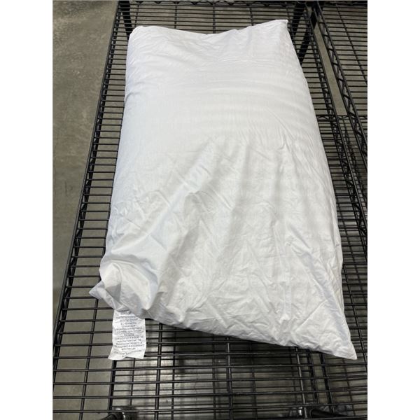 AS NEW BUCKWHEAT ZEN KING SIZE PILLOW