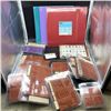 Image 1 : LOT OF CRAFT STAMPS AND CRAFTING SUPPLIES