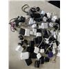 Image 3 : BOX OF CHARGERS AND MICRO USB CHARGE CORDS