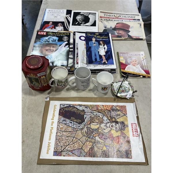 BOX OF ROYAL MEMBERS MEMORABILIA