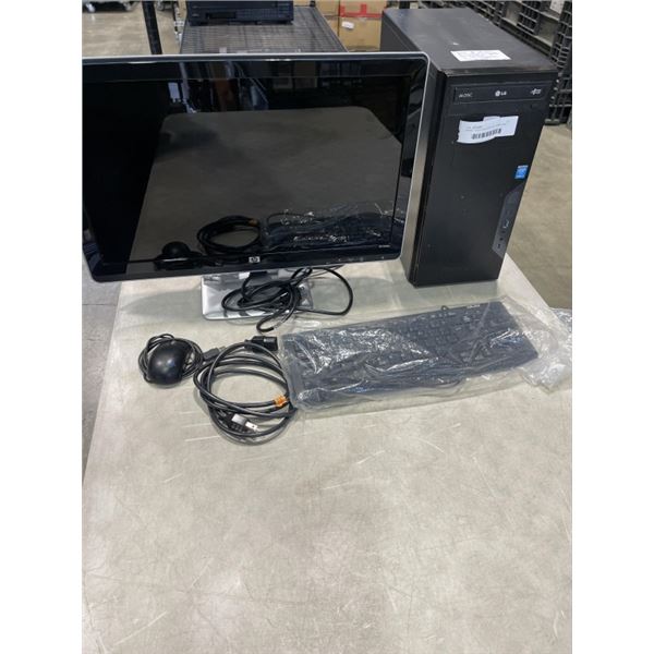 ANTEC  I5 4TH GEN DESKTOP COMPUTER WITH WINDOWS 10 UPDATES, READY TO USE WITH MONITOR, KEYBOARD AND 