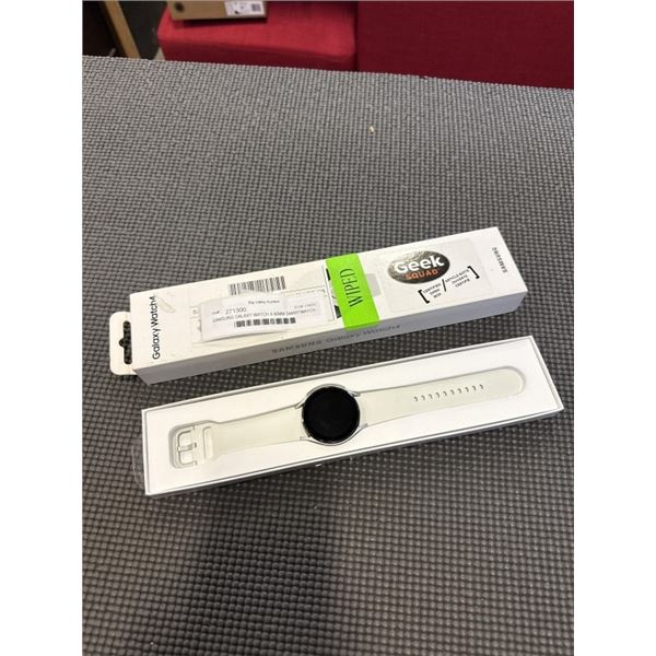 SAMSUNG GALAXY WATCH 4 40MM SMARTWATCH WITH HR MONITOR - TESTED WORKING