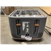 Image 1 : HADEN DORCHESTER 4 SICE GREY TOASTER - TESTED WORKING, RETAIL $229