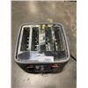 Image 2 : HADEN DORCHESTER 4 SICE GREY TOASTER - TESTED WORKING, RETAIL $229