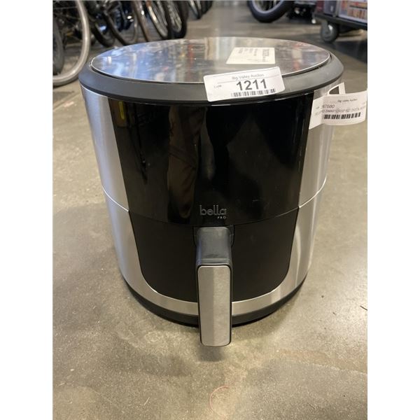BELLAPRO SMARTCRISP 8QT DIGITAL AIR FRYER W/ EVERGOOD CERAMIC - TESTED WORKING, RETAIL $249