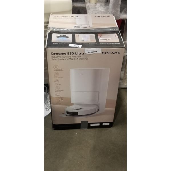 DREAME E30 ULTRA ROBOT VACUUM AND MOP WITH AUTO EMPTY AND MOP SELF CLEANING