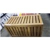 Image 1 : TEAK PATIO STORAGE BOX