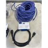 Image 2 : ASSORTED LENGTHS OF CAT 6 CABLES AND POWER CABLES