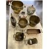 Image 1 : ASSORTED BRASS AND COPPER ITEMS, AND EASTERNA VASE AND LIDDED JAR