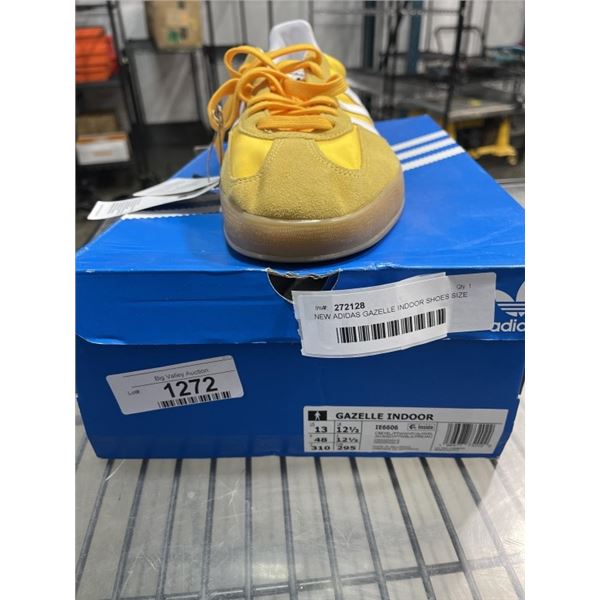 NEW ADIDAS GAZELLE INDOOR SHOES SIZE US 13