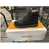 Image 1 : NEW TIMBERLAND PREMIUM 6 IN WATERPROOF BOOT BLACK NUBUCK SIZE YOUTH 4.5