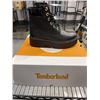 Image 3 : NEW TIMBERLAND STONE STREET 6 IN LACE WATERPROOF BLACK FULL GRAIN BOOT, SIZE WMENS 9