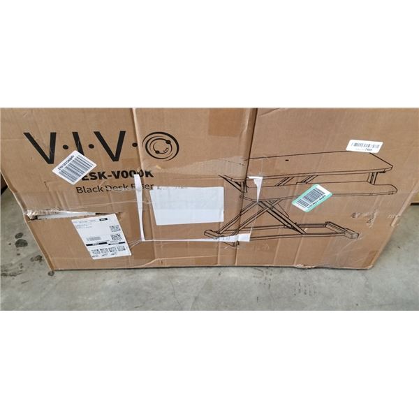 VIVO BLACK DESK RISER
