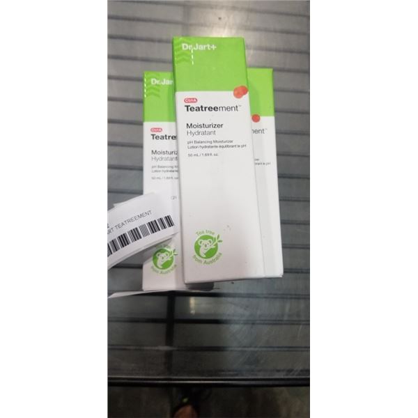 5 NEW DR.JART TEATREEMENT MOISTURIZER HYDRATANT PH BALANCING MOISTURIZER LOTION, 2026 EXP