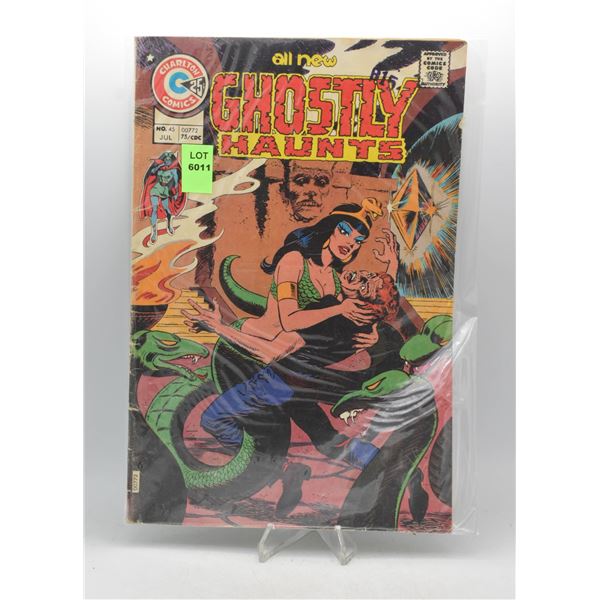 1975 CHARLTON COMICS GHOSTLY HAUNTS #45