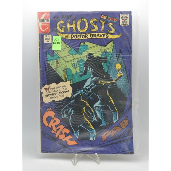 1973 CHARLTON COMICS MANY GHOSTS OF DOCTOR