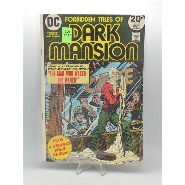 1973 DC DARK MANSION #13