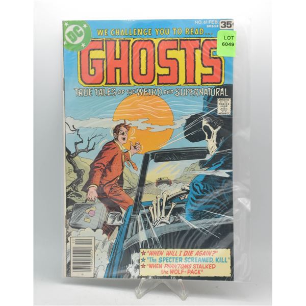 1978 DC GHOSTS - TRUE TALES OF THE WEIRD AND
