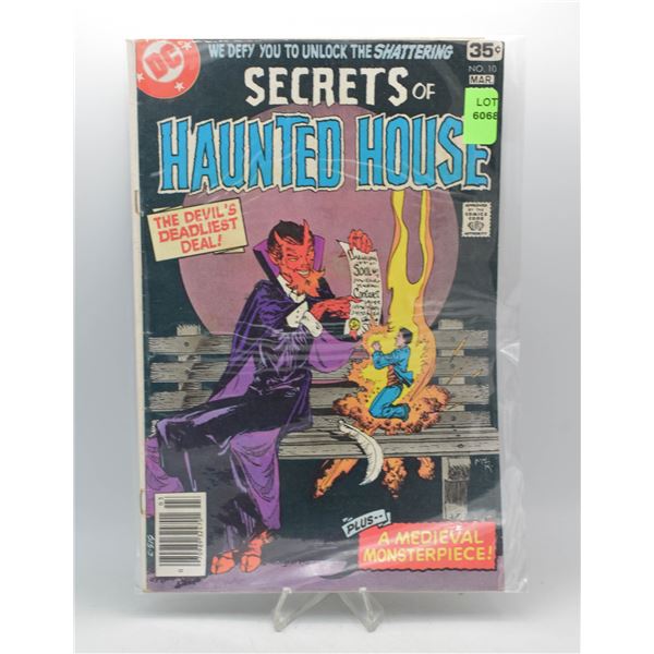1978 DC SECRETS OF HAUNTED HOUSE #10
