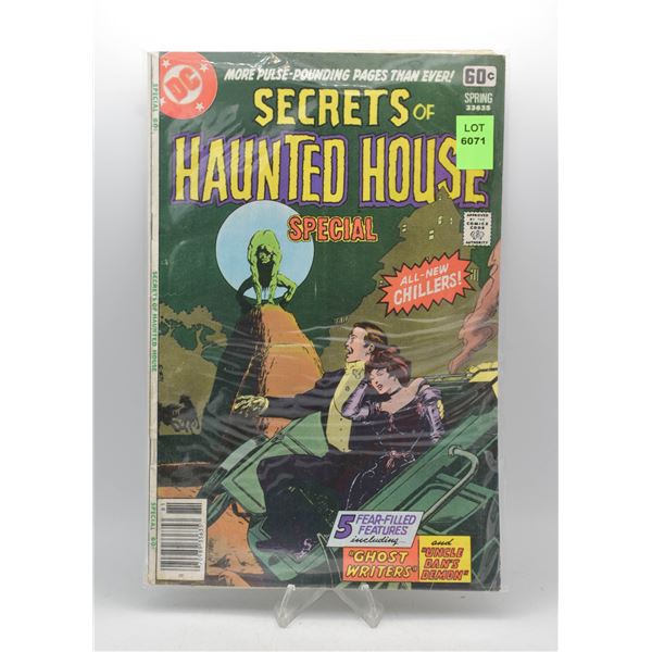 1978 DC SECRETS OF HAUNTED HOUSE - SPECIAL #12