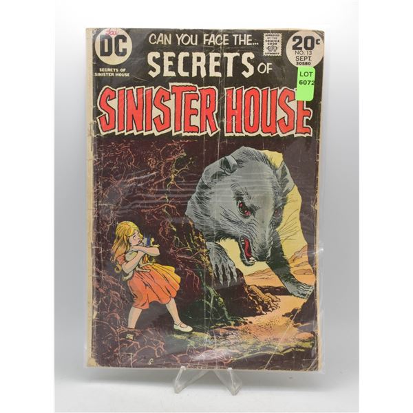 1973 DC SECRETS OF SINISTER HOUSE #13