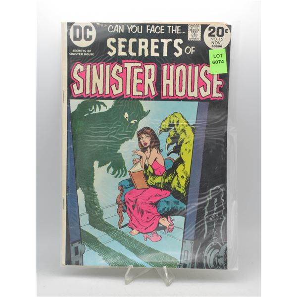 1973 DC SECRETS OF SINISTER HOUSE #15