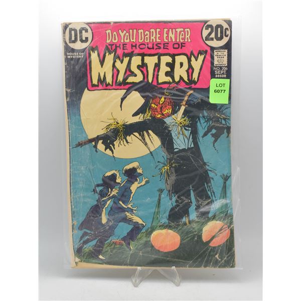 1972 DC THE HOUSE OF MYSTERY #206