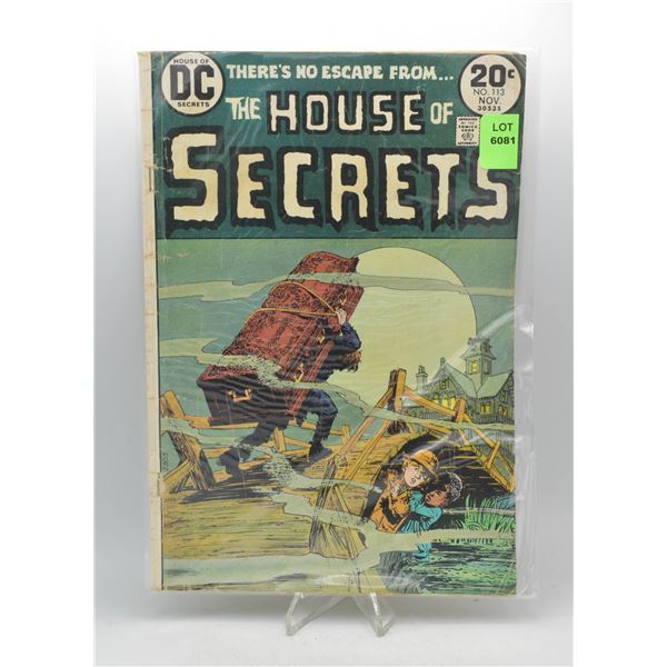 1973 DC THE HOUSE OF SECRETS #113