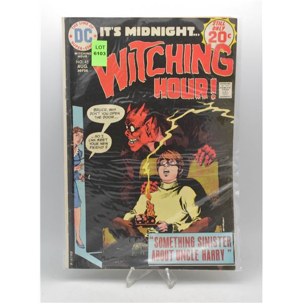 1974 DC THE WITCHING HOUR #45