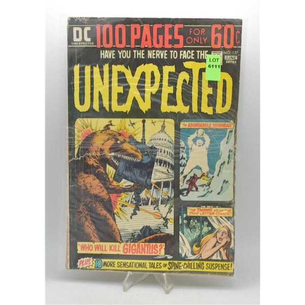1974 DC UNEXPECTED #157