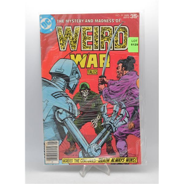 1978 DC WEIRD WAR TALES #59