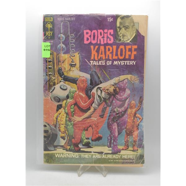 1971 GOLD KEY BORIS KARLOFF TALES OF MYSTERY #37