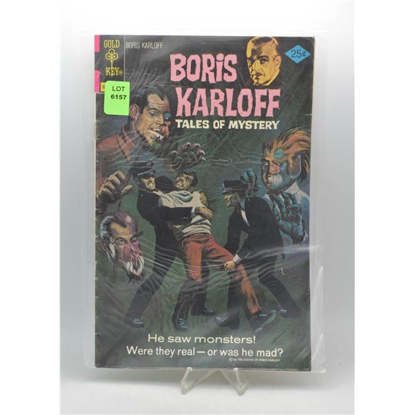 1974 GOLD KEY BORIS KARLOFF TALES OF MYSTERY #52