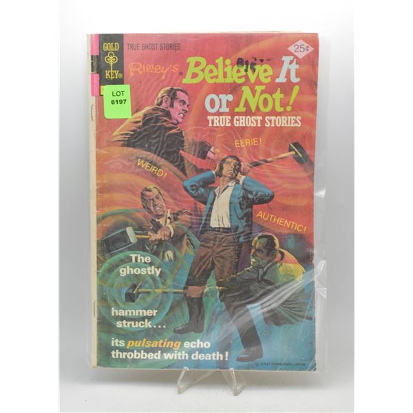 1977 GOLD KEY RIPLEYS BELIEVE IT OR NOT! TRUE