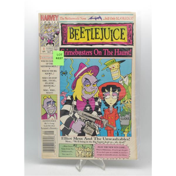 1992 HARVEY BEETLEJUICE CRIMEBUSTERS ON THE HAUNT