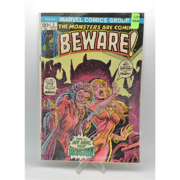1973 MARVEL BEWARE! #5