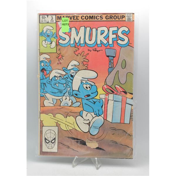 1982 MARVEL SMURFS #3